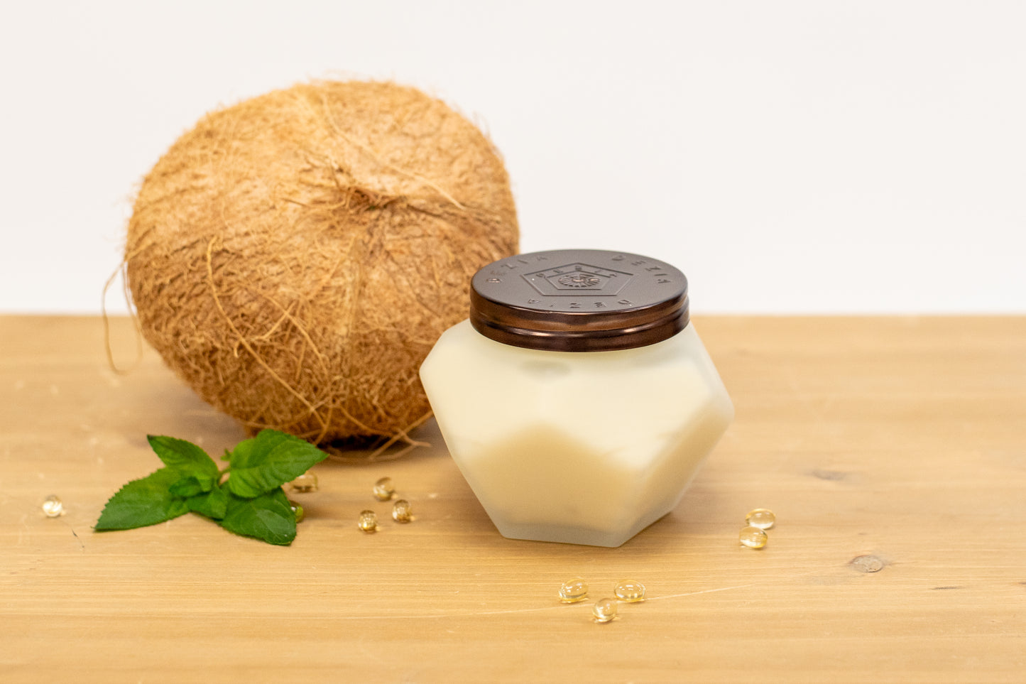 CARIBBEAN COCONUT SCENT ORGANIC HAIR BUTTER 8OZ