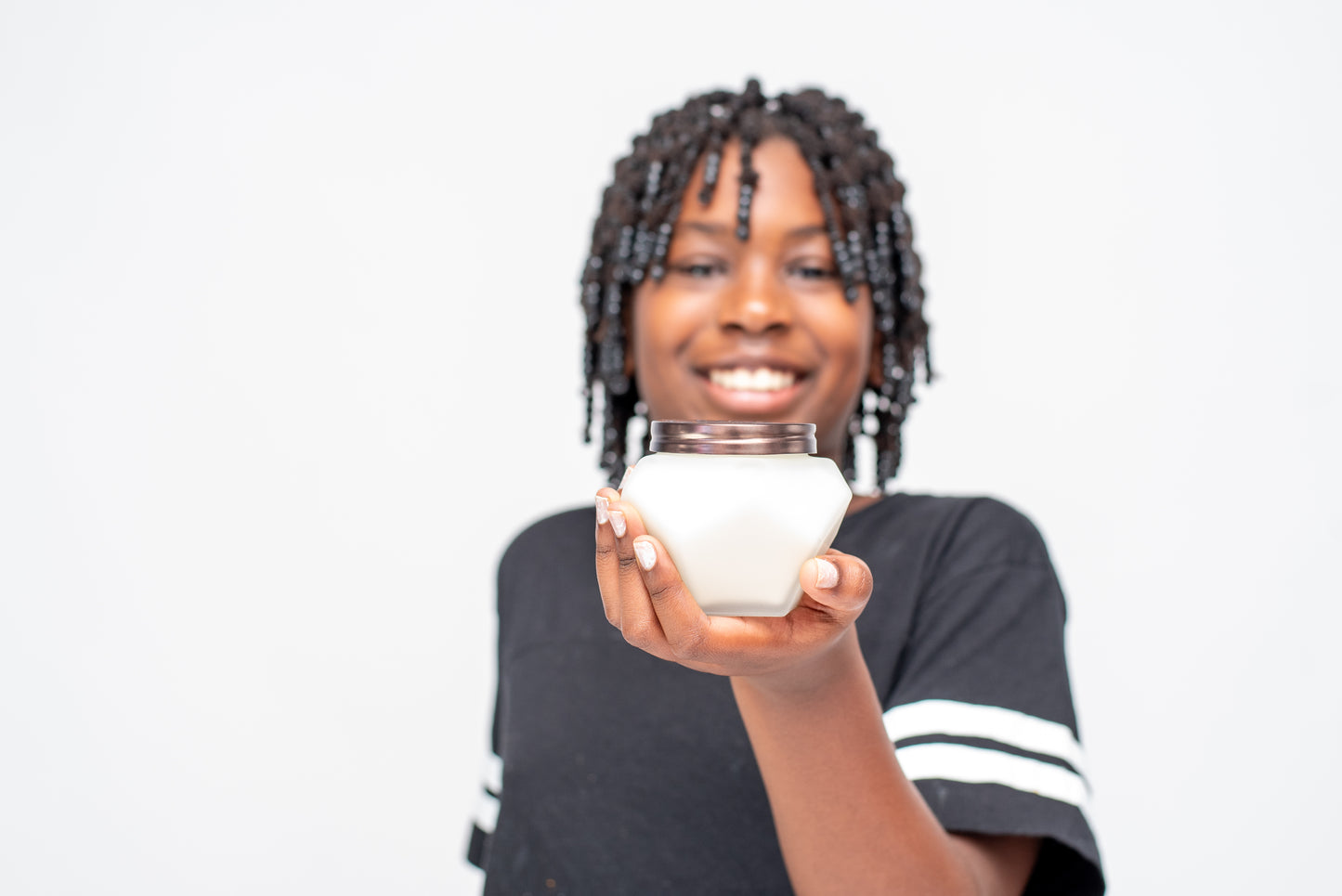 CARIBBEAN COCONUT SCENT ORGANIC HAIR BUTTER 8OZ